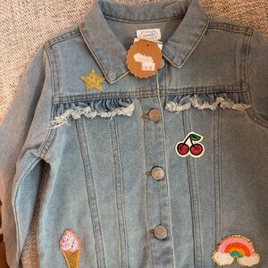 Toddler Girl Jean Jacket, New with Tags